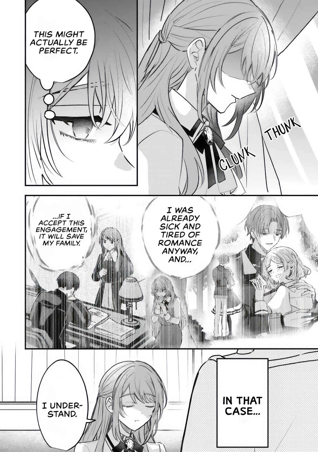 Ren'ai Fushin na Reijou wa Reikoku Kishi-sama no Dekiai ni Kizukanai Chapter 2.1 - Page 12