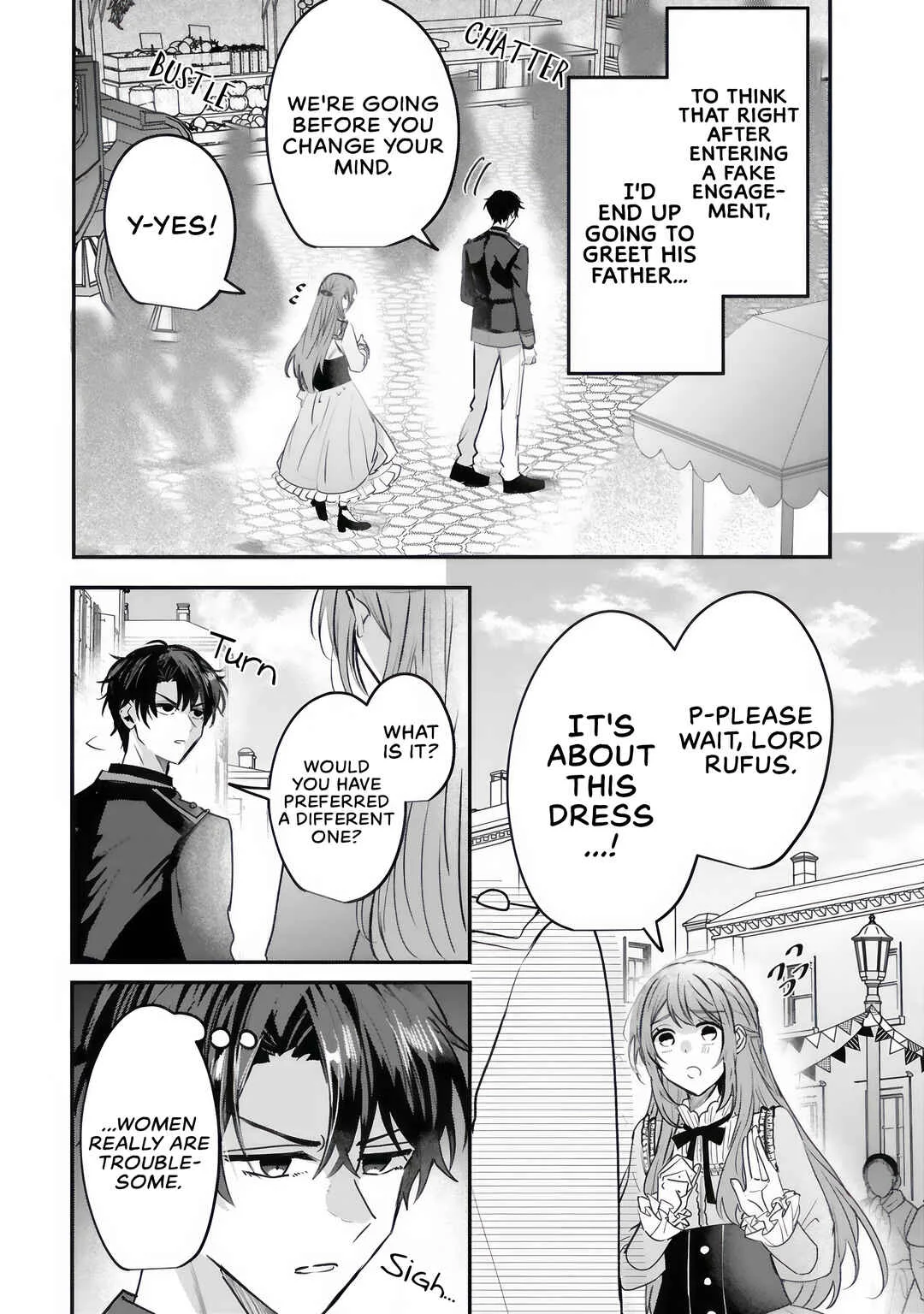Ren'ai Fushin na Reijou wa Reikoku Kishi-sama no Dekiai ni Kizukanai Chapter 2.2 - Page 2