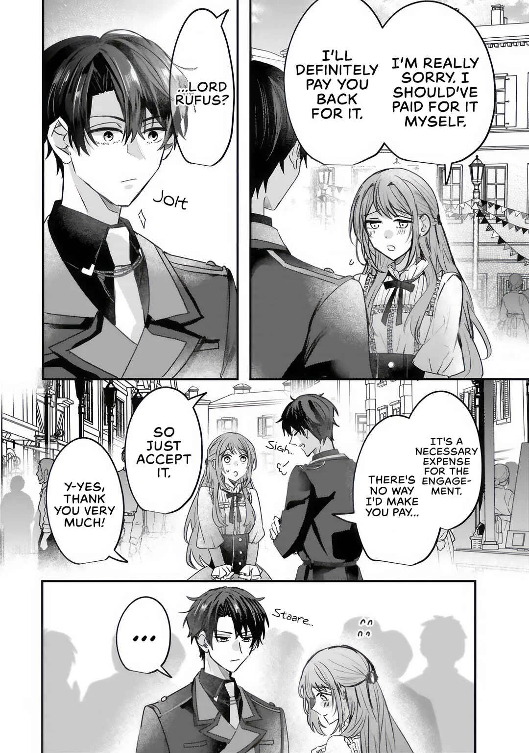 Ren'ai Fushin na Reijou wa Reikoku Kishi-sama no Dekiai ni Kizukanai Chapter 2.2 - Page 4
