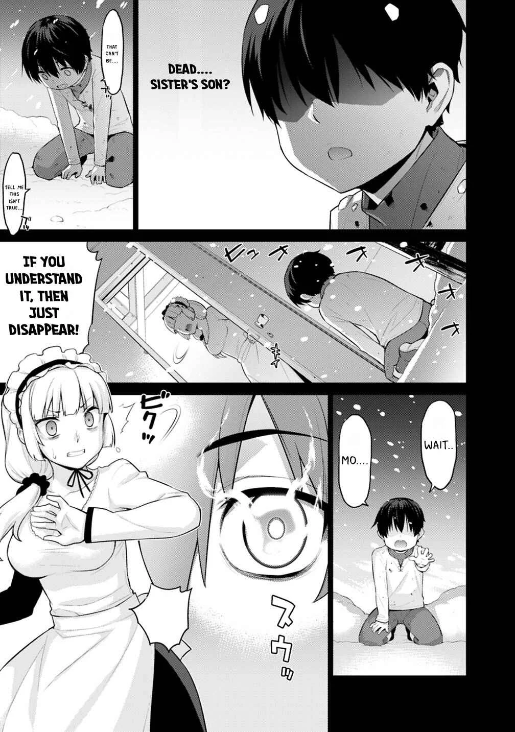 Rettou Gan no Tensei Majutsushi ~ Shiitage Rareta Saikyou no Minashigo ga Isekai de Musou Suru Chapter 1 - Page 4