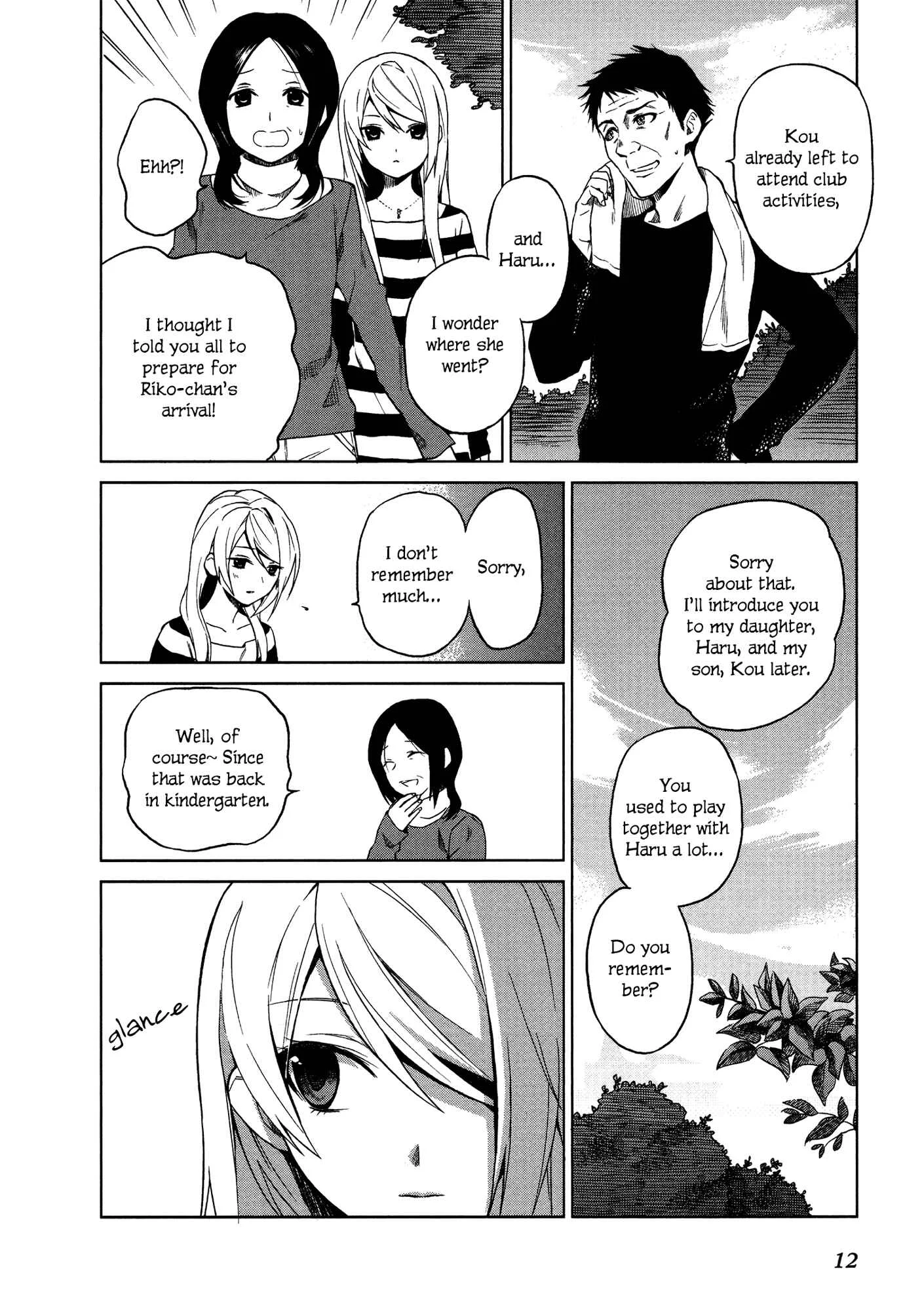 Riko to Haru to Onsen to Iruka Chapter 1: Riko and Haru and Open Air Bath - Page 12