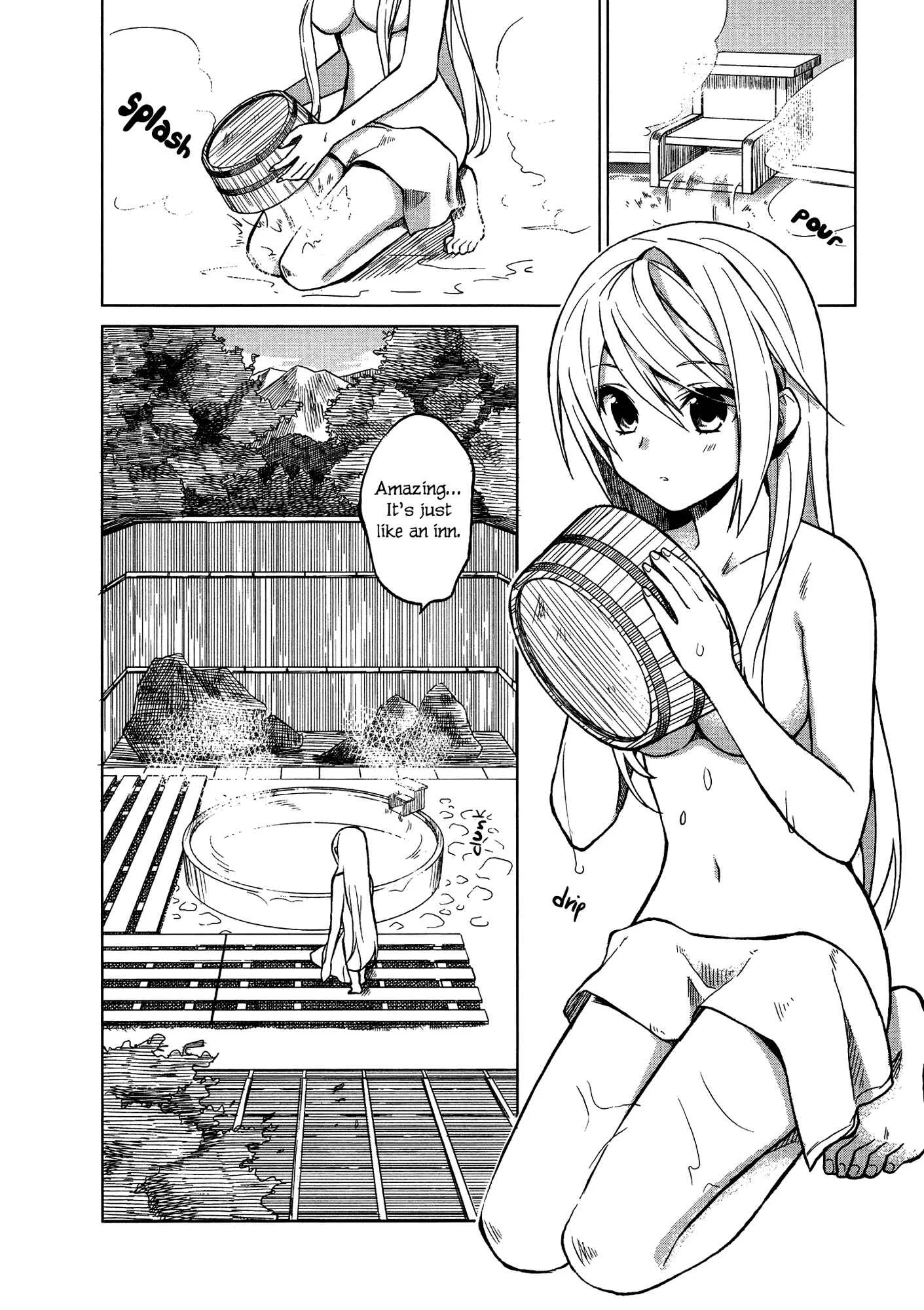 Riko to Haru to Onsen to Iruka Chapter 1: Riko and Haru and Open Air Bath - Page 16