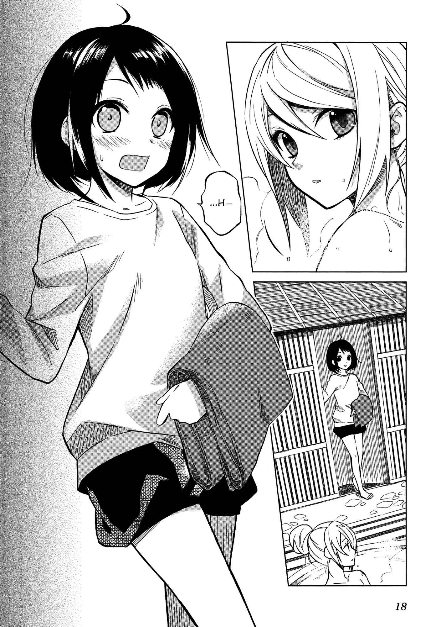 Riko to Haru to Onsen to Iruka Chapter 1: Riko and Haru and Open Air Bath - Page 18