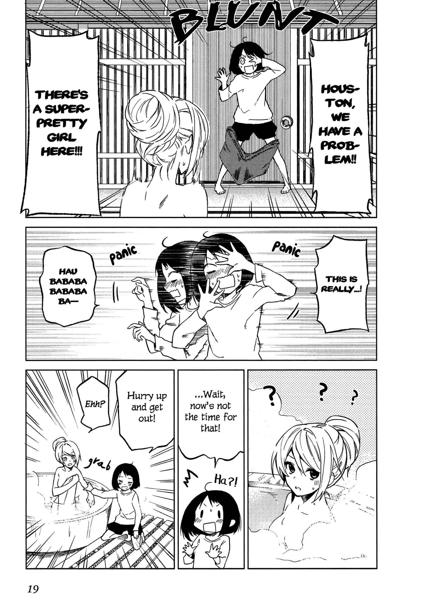 Riko to Haru to Onsen to Iruka Chapter 1: Riko and Haru and Open Air Bath - Page 19