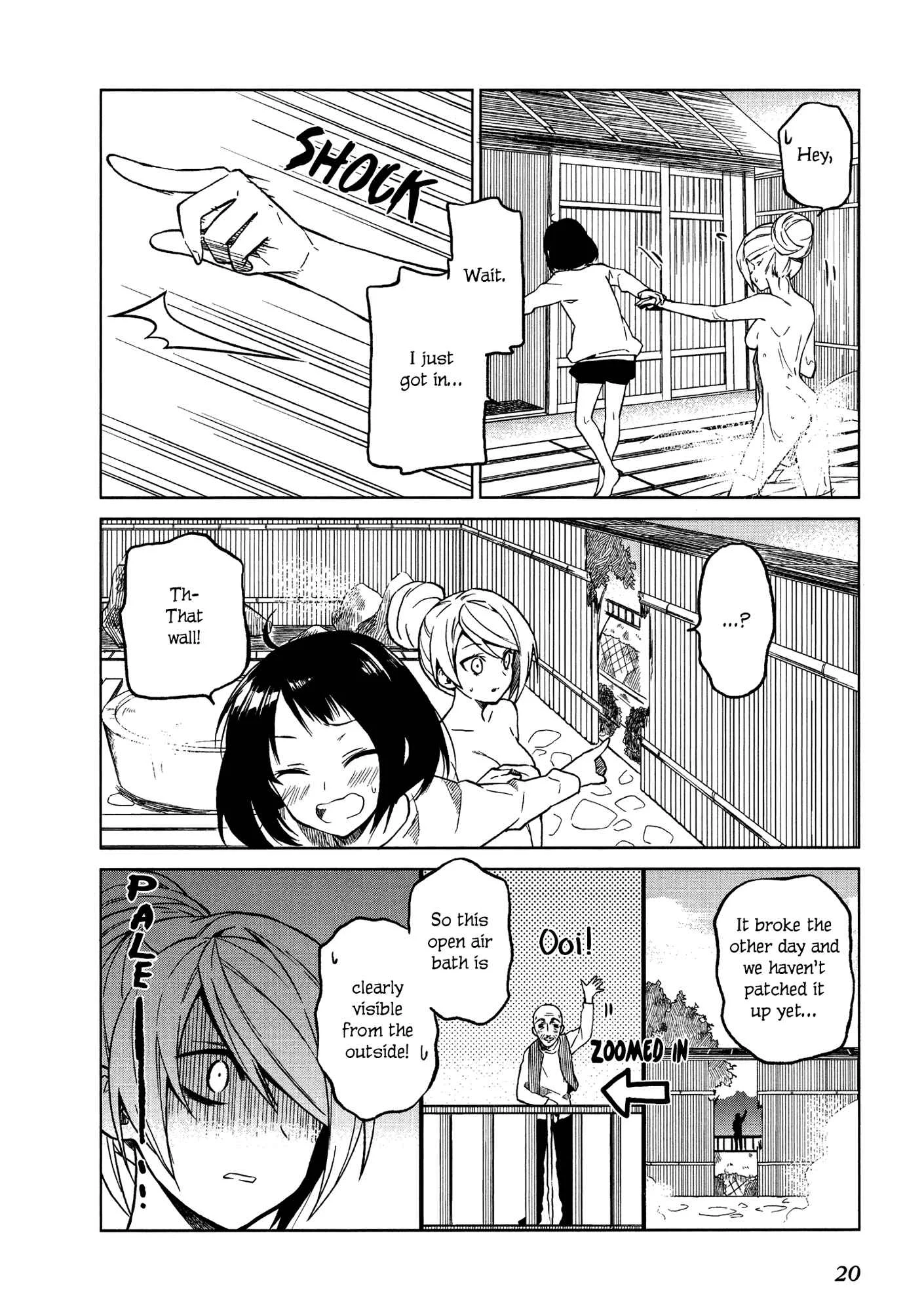 Riko to Haru to Onsen to Iruka Chapter 1: Riko and Haru and Open Air Bath - Page 20