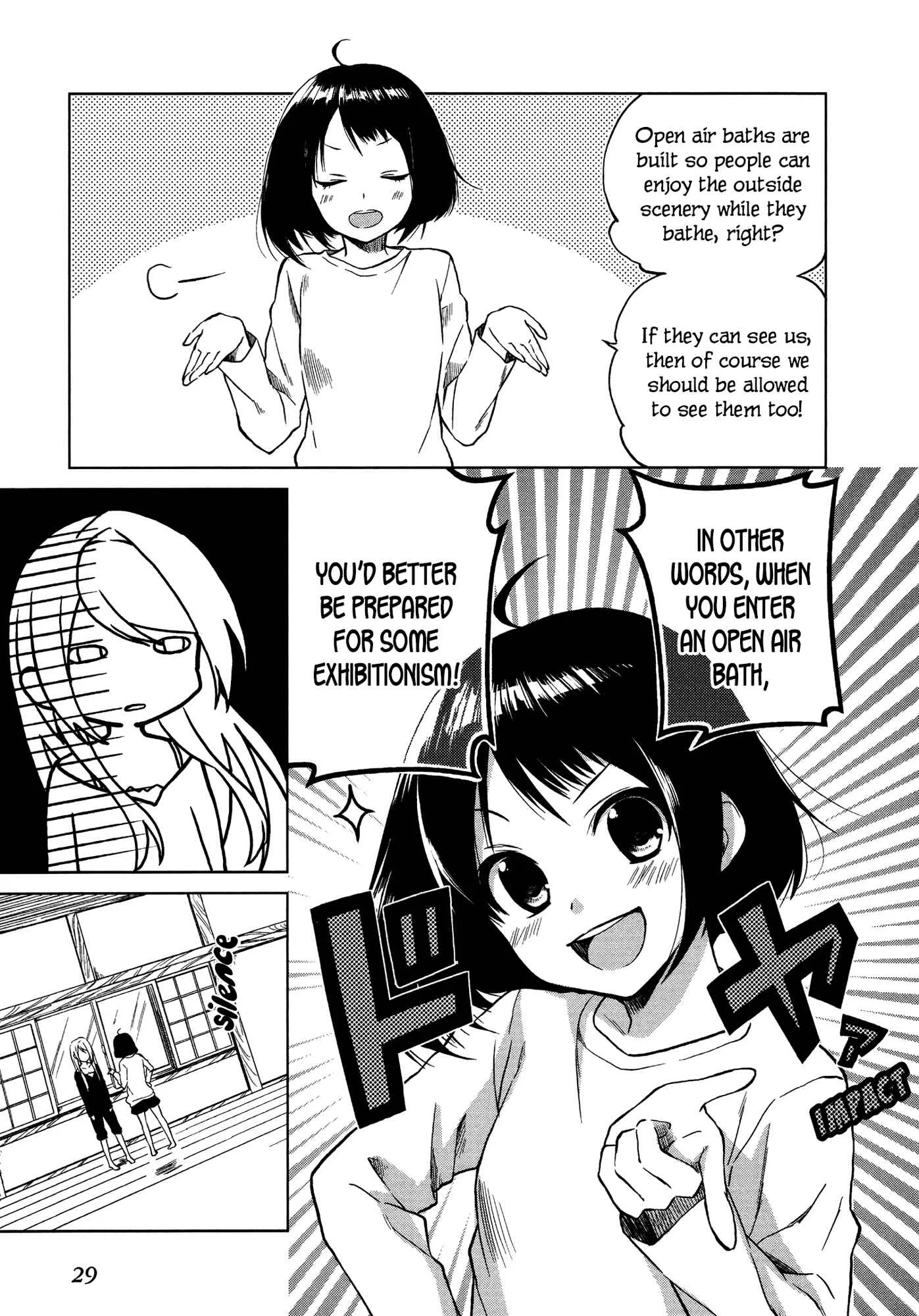 Riko to Haru to Onsen to Iruka Chapter 1: Riko and Haru and Open Air Bath - Page 29