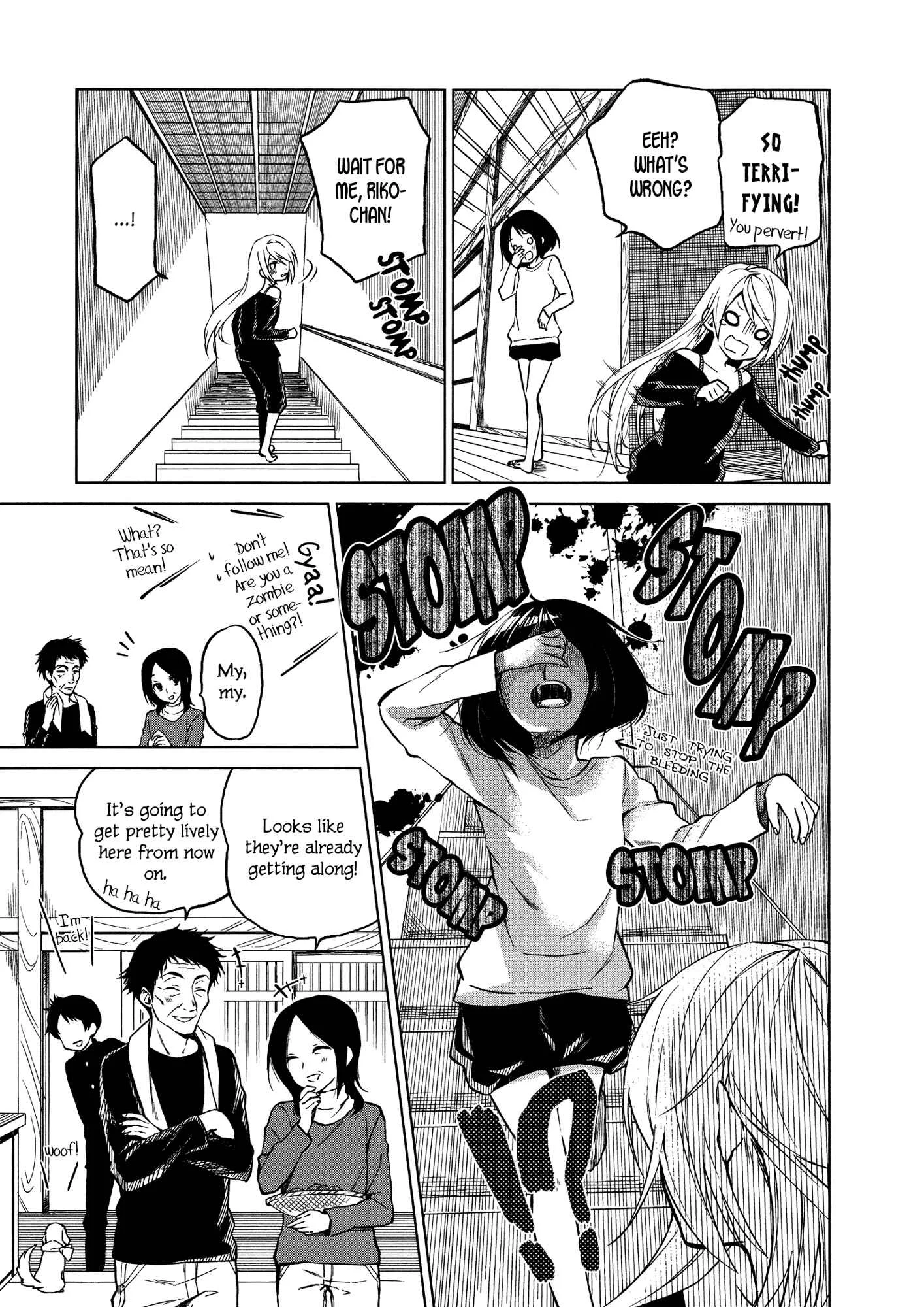 Riko to Haru to Onsen to Iruka Chapter 1: Riko and Haru and Open Air Bath - Page 37