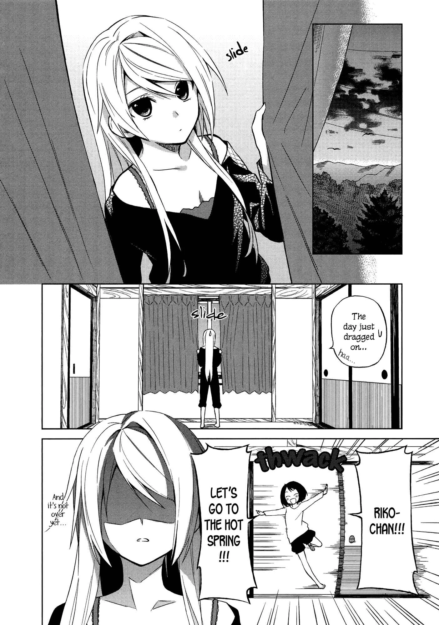 Riko to Haru to Onsen to Iruka Chapter 1: Riko and Haru and Open Air Bath - Page 38