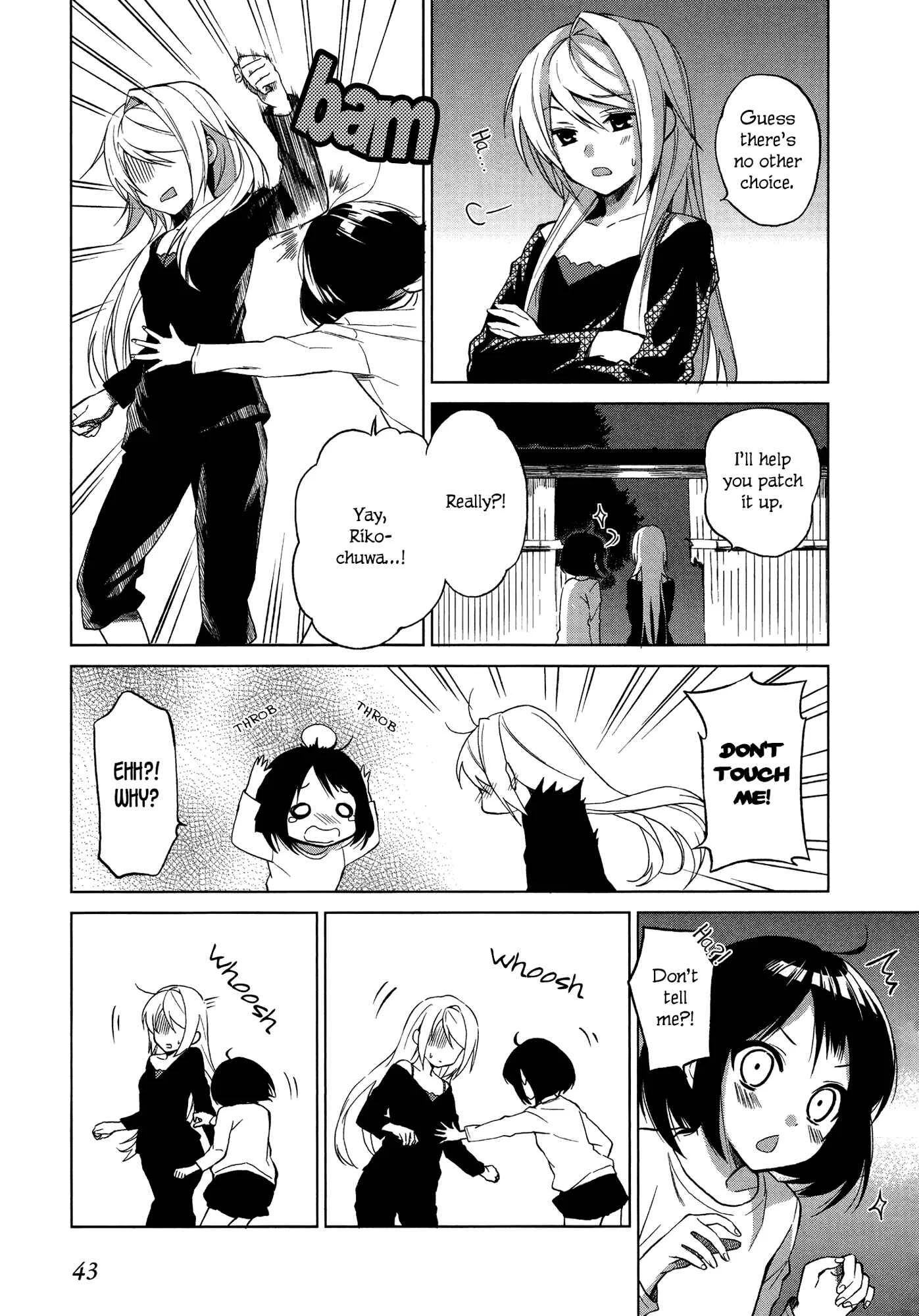 Riko to Haru to Onsen to Iruka Chapter 1: Riko and Haru and Open Air Bath - Page 43