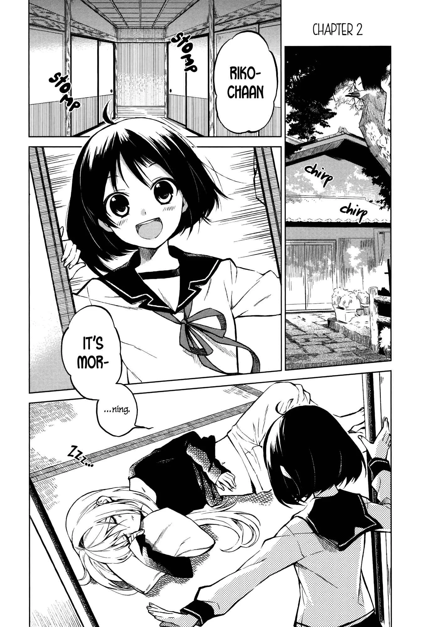 Riko to Haru to Onsen to Iruka Chapter 2: Opening Ceremony and Iruka - Page 1