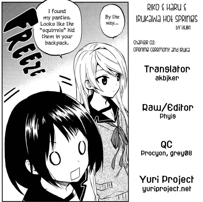Riko to Haru to Onsen to Iruka Chapter 2: Opening Ceremony and Iruka - Page 38