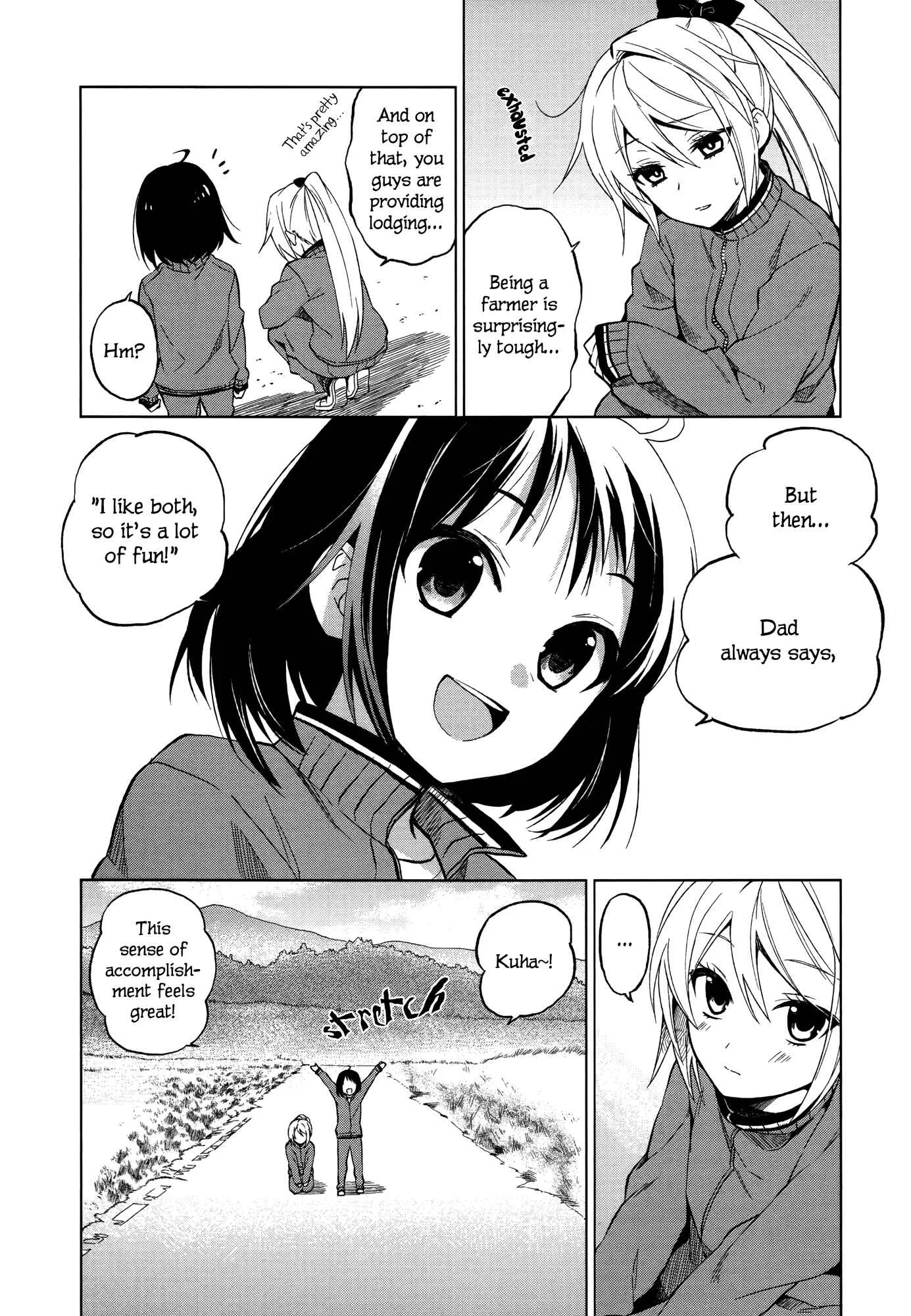 Riko to Haru to Onsen to Iruka Chapter 3: Twin Sisters and Cabbage Field - Page 11