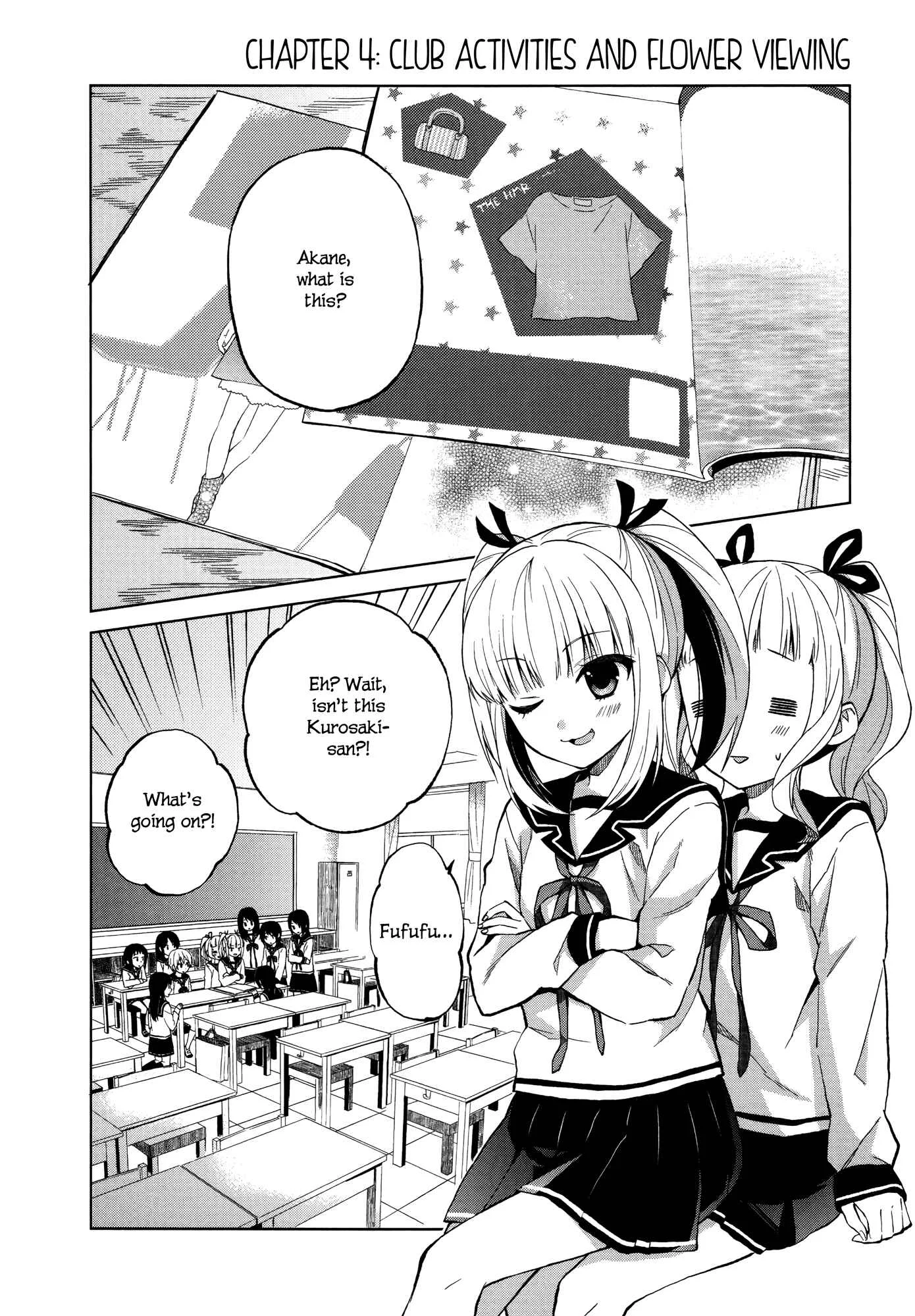 Riko to Haru to Onsen to Iruka Chapter 4: Club Activities and Flower Viewing - Page 1