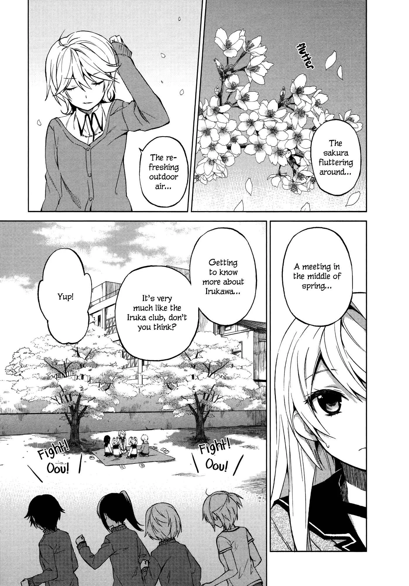 Riko to Haru to Onsen to Iruka Chapter 4: Club Activities and Flower Viewing - Page 8