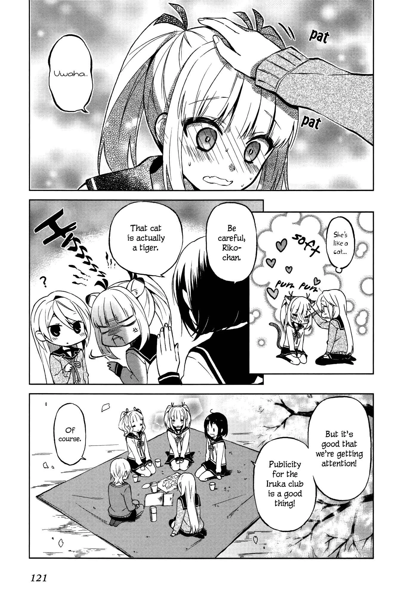Riko to Haru to Onsen to Iruka Chapter 4: Club Activities and Flower Viewing - Page 12