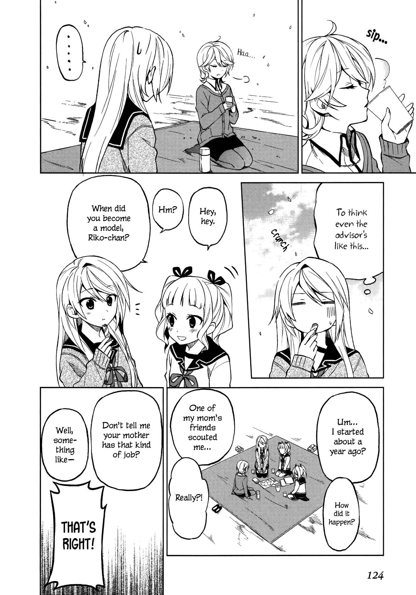 Riko to Haru to Onsen to Iruka Chapter 4: Club Activities and Flower Viewing - Page 15