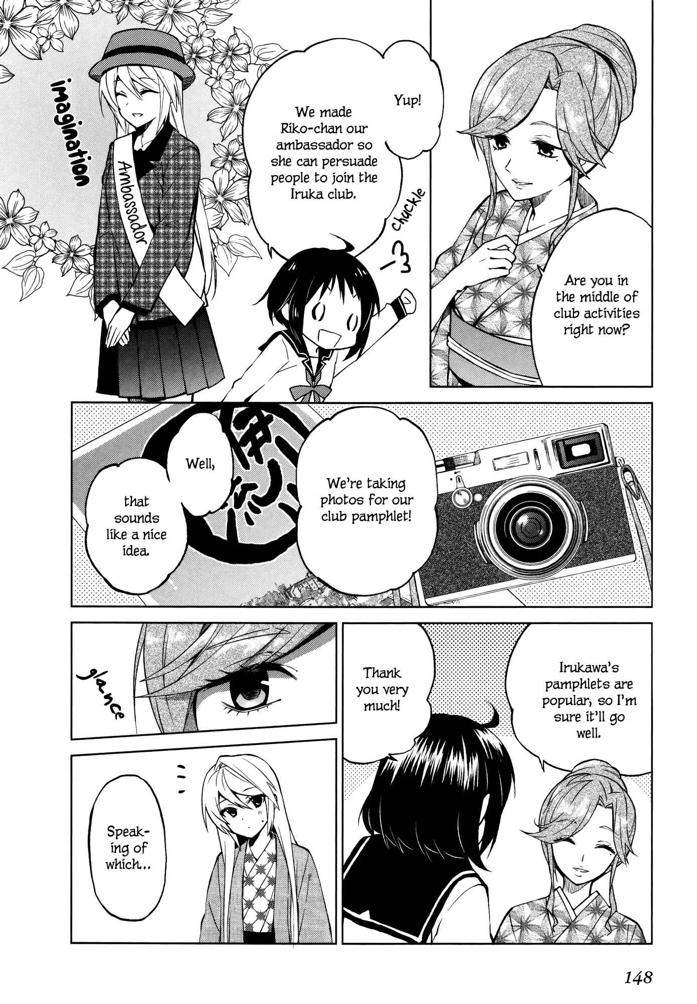 Riko to Haru to Onsen to Iruka Chapter 5: Hot Spring Photo Shoot and Landlady - Page 14