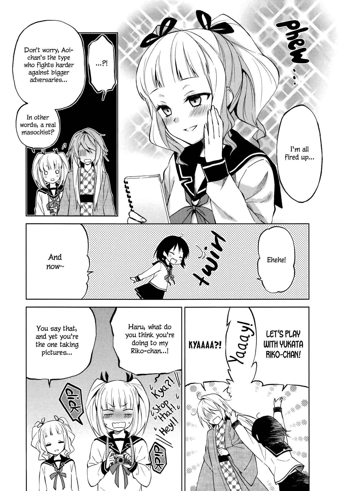 Riko to Haru to Onsen to Iruka Chapter 5: Hot Spring Photo Shoot and Landlady - Page 21