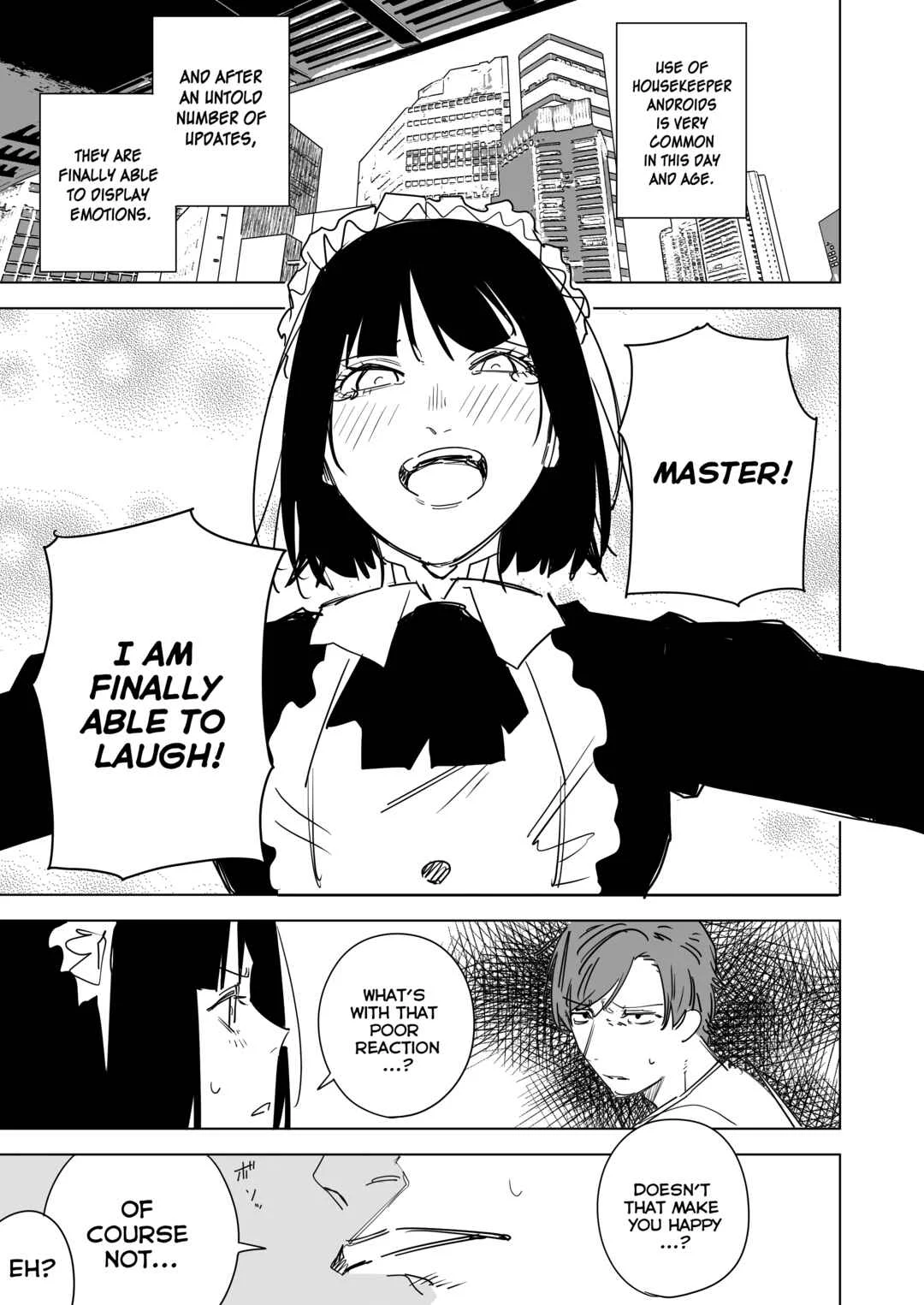 Robo Maid Chapter 2: My robo maid is now showing a lot more emotion. - Page 1