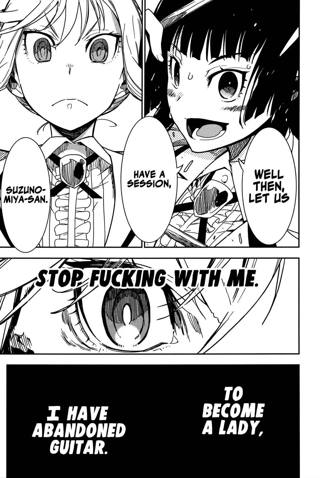 Rock wa Lady no Tashinami deshite Chapter 2 - Page 37