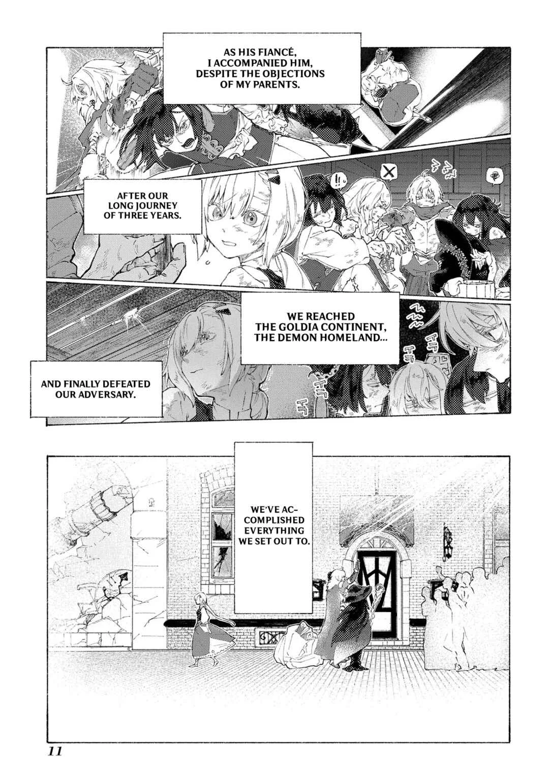 Romelia Senki ~Hakushaku Reijou, Maou wo Taoshita Ato mo Jinrui Yabasou dakara Guntai Soshiki Suru~ Chapter 1: A Girl Named Romélia - Page 13