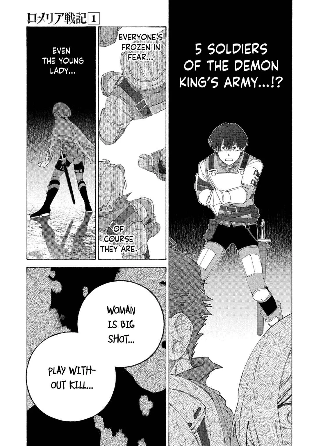 Romelia Senki ~Hakushaku Reijou, Maou wo Taoshita Ato mo Jinrui Yabasou dakara Guntai Soshiki Suru~ Chapter 5: Boundary Between Bravery and Recklessness, Part 1 - Page 23