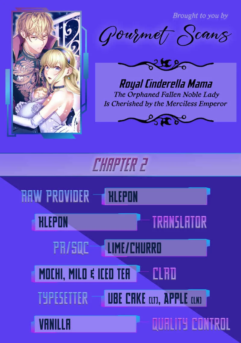 Royal Cinderella Mama: Tengai Kodoku no Botsuraku Reijou wa Reitetsu Koutei ni Dekiaisareru Chapter 2 - Page 1
