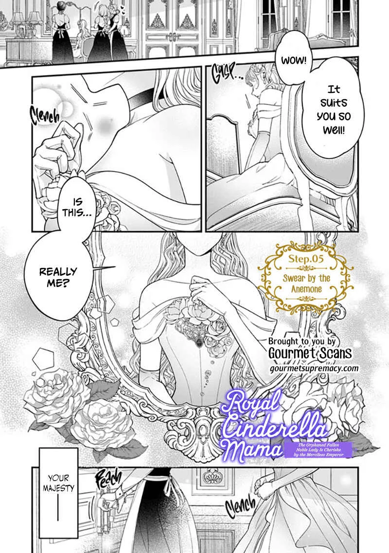Royal Cinderella Mama: Tengai Kodoku no Botsuraku Reijou wa Reitetsu Koutei ni Dekiaisareru Chapter 5 - Page 2