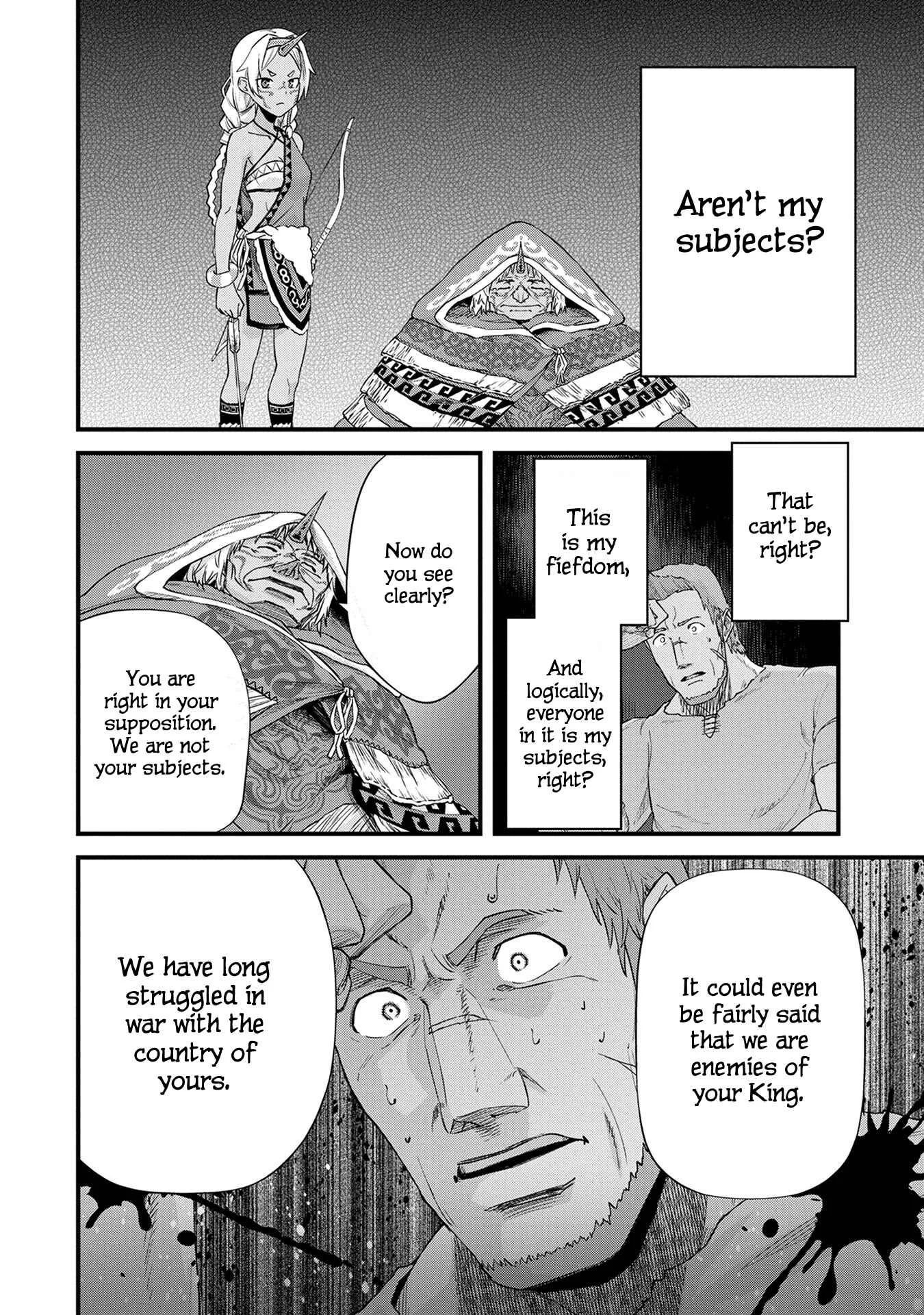 Ryoumin 0-nin Start no Henkyou Ryoushusama ~Ao no Dias to Soukaku no Otome~ Chapter 1 - Page 28