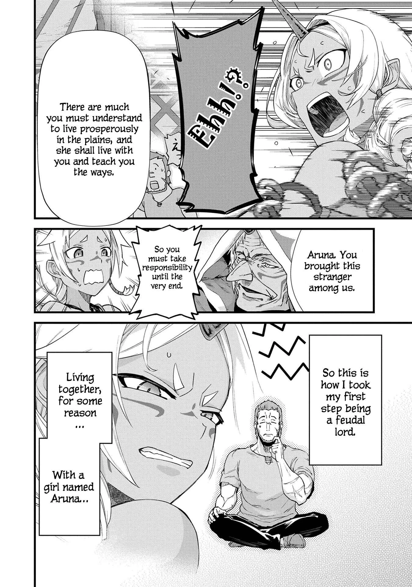 Ryoumin 0-nin Start no Henkyou Ryoushusama ~Ao no Dias to Soukaku no Otome~ Chapter 1 - Page 34