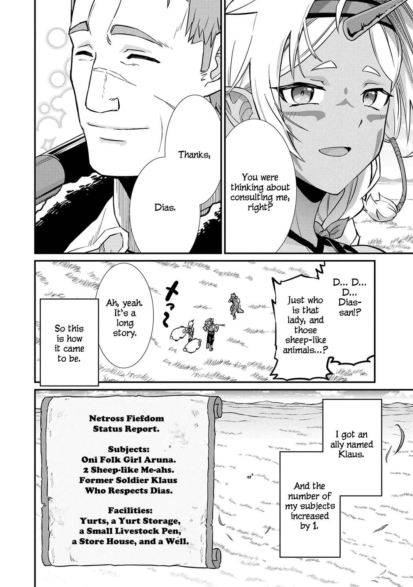 Ryoumin 0-nin Start no Henkyou Ryoushusama ~Ao no Dias to Soukaku no Otome~ Chapter 5 - Page 30