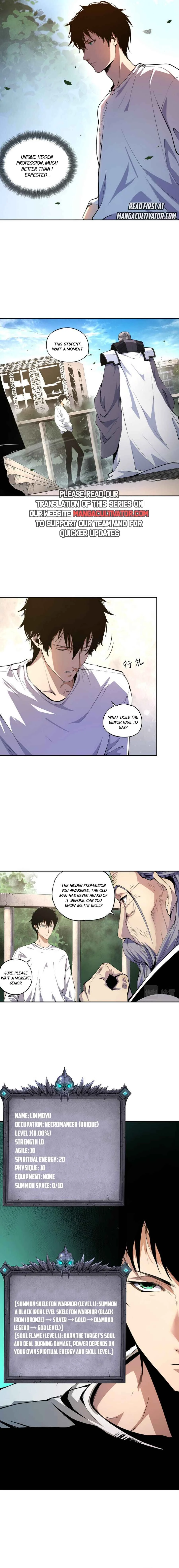 Sǐ Líng Fǎshī! Wǒ Jí Shì Tiānzāi Chapter 1 - Page 13