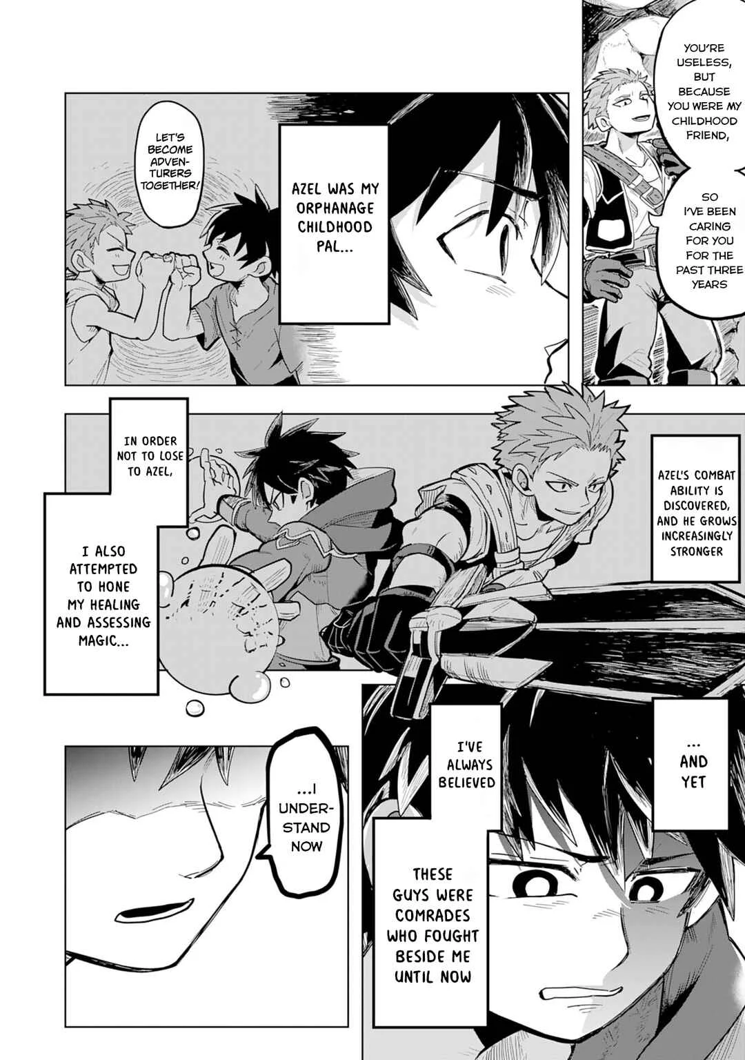 S-Rank Party o Munou da to Tsuihousareta kedo, [Kantei] to [Chiyu Mahou] de Nariagari Musou Chapter 1 - Page 9