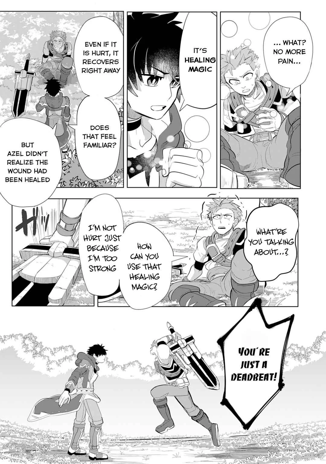 S-Rank Party o Munou da to Tsuihousareta kedo, [Kantei] to [Chiyu Mahou] de Nariagari Musou Chapter 5 - Page 32
