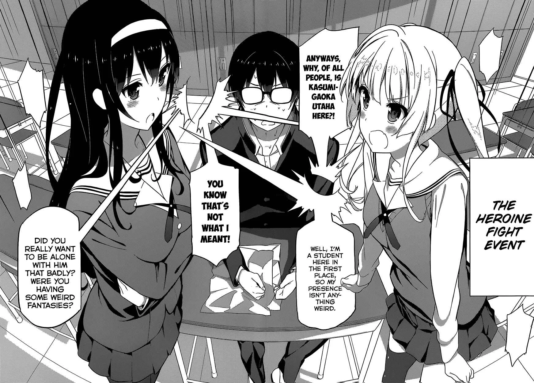 Saenai Kanojo (Heroine) no Sodatekata Chapter 1 - Page 19
