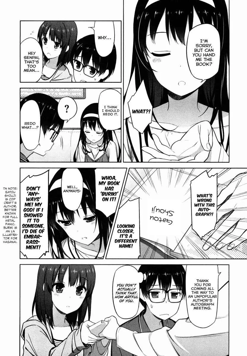 Saenai Kanojo (Heroine) no Sodatekata Chapter 5 - Page 21