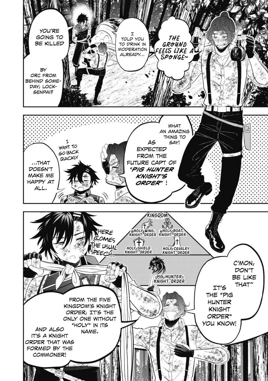 Saikyou Kenshi, Saiteihen Kishidan de Funsenchuu Chapter 1 - Page 8