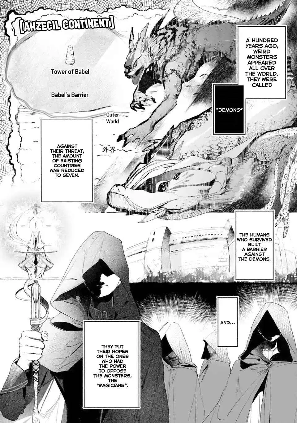 Saikyou Mahoushi no Inton Keikaku: The Alternative Chapter 1.1: A New World - Page 3