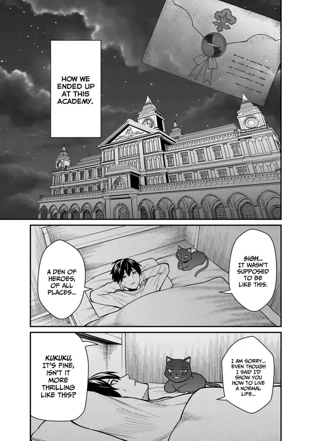 Saikyou no Maou ni Kitaerareta Yuusha, Isekai Kikansha-tachi no Gakuen de Musou Suru Chapter 3 - Page 35