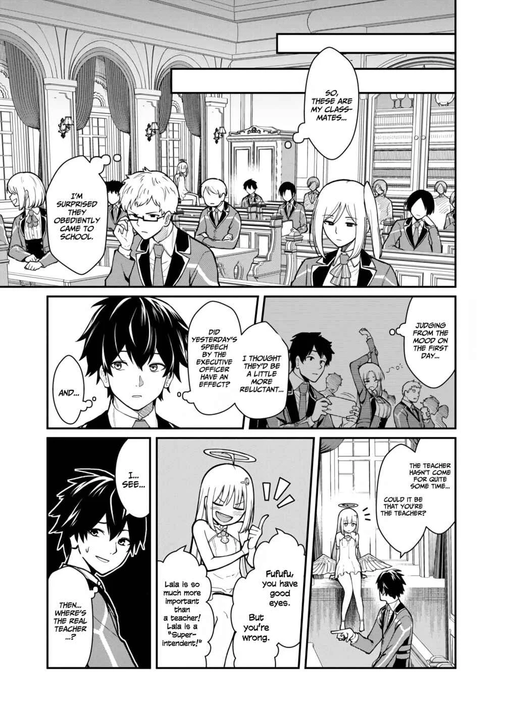 Saikyou no Maou ni Kitaerareta Yuusha, Isekai Kikansha-tachi no Gakuen de Musou Suru Chapter 4 - Page 16