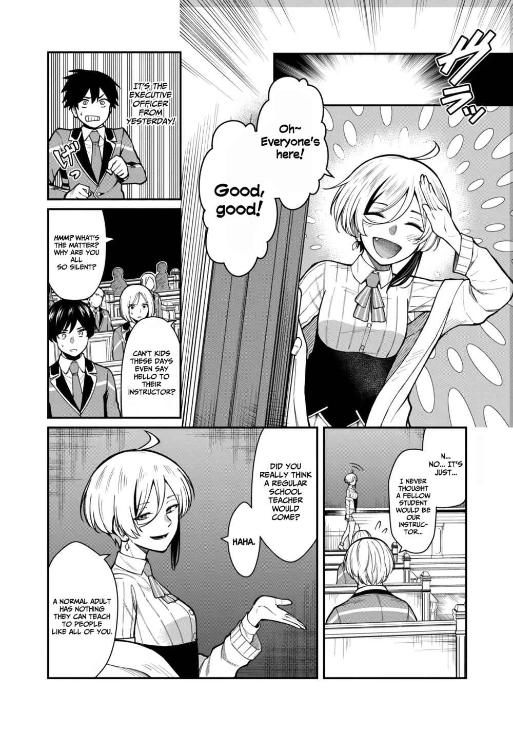 Saikyou no Maou ni Kitaerareta Yuusha, Isekai Kikansha-tachi no Gakuen de Musou Suru Chapter 4 - Page 17