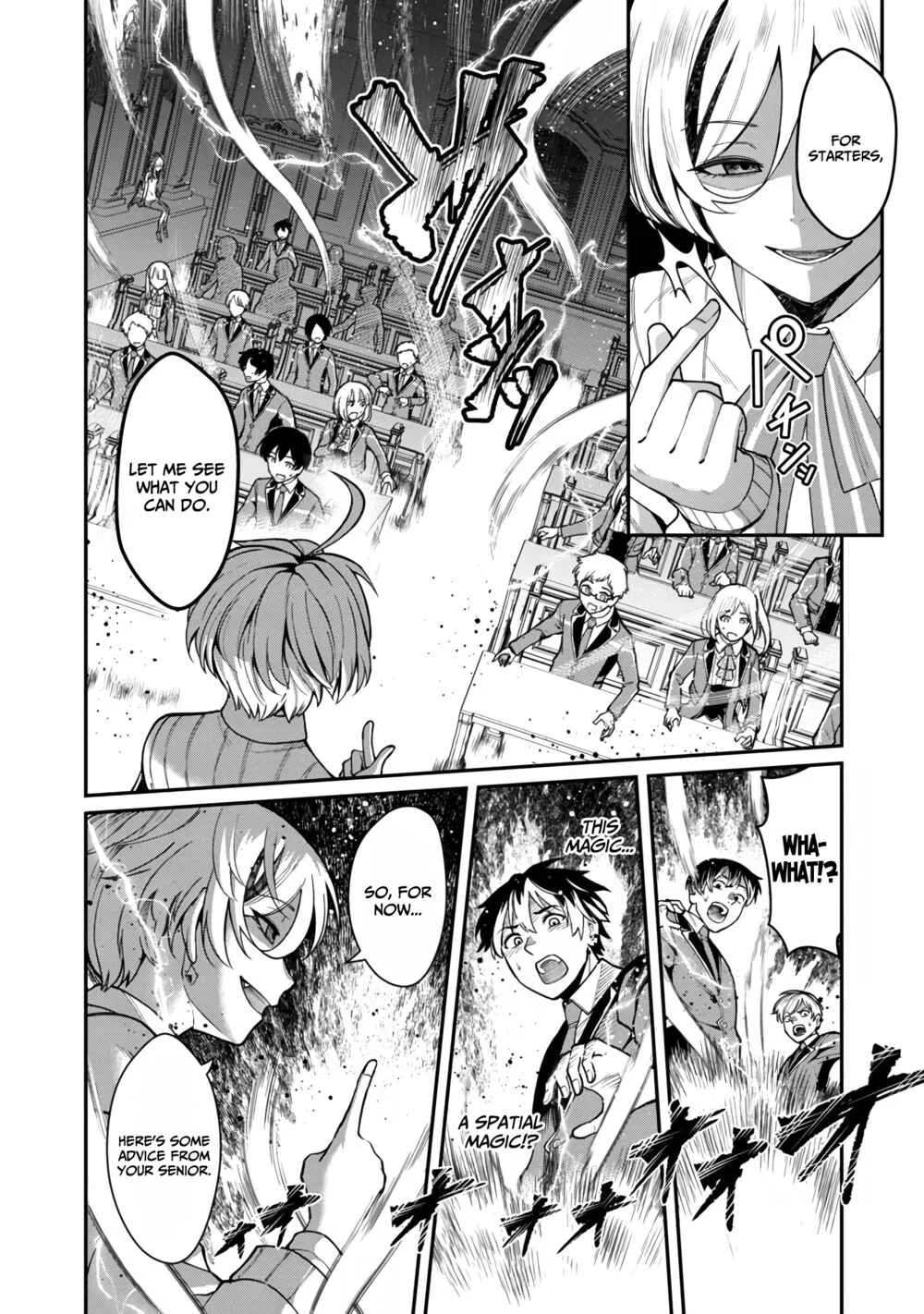 Saikyou no Maou ni Kitaerareta Yuusha, Isekai Kikansha-tachi no Gakuen de Musou Suru Chapter 4 - Page 19