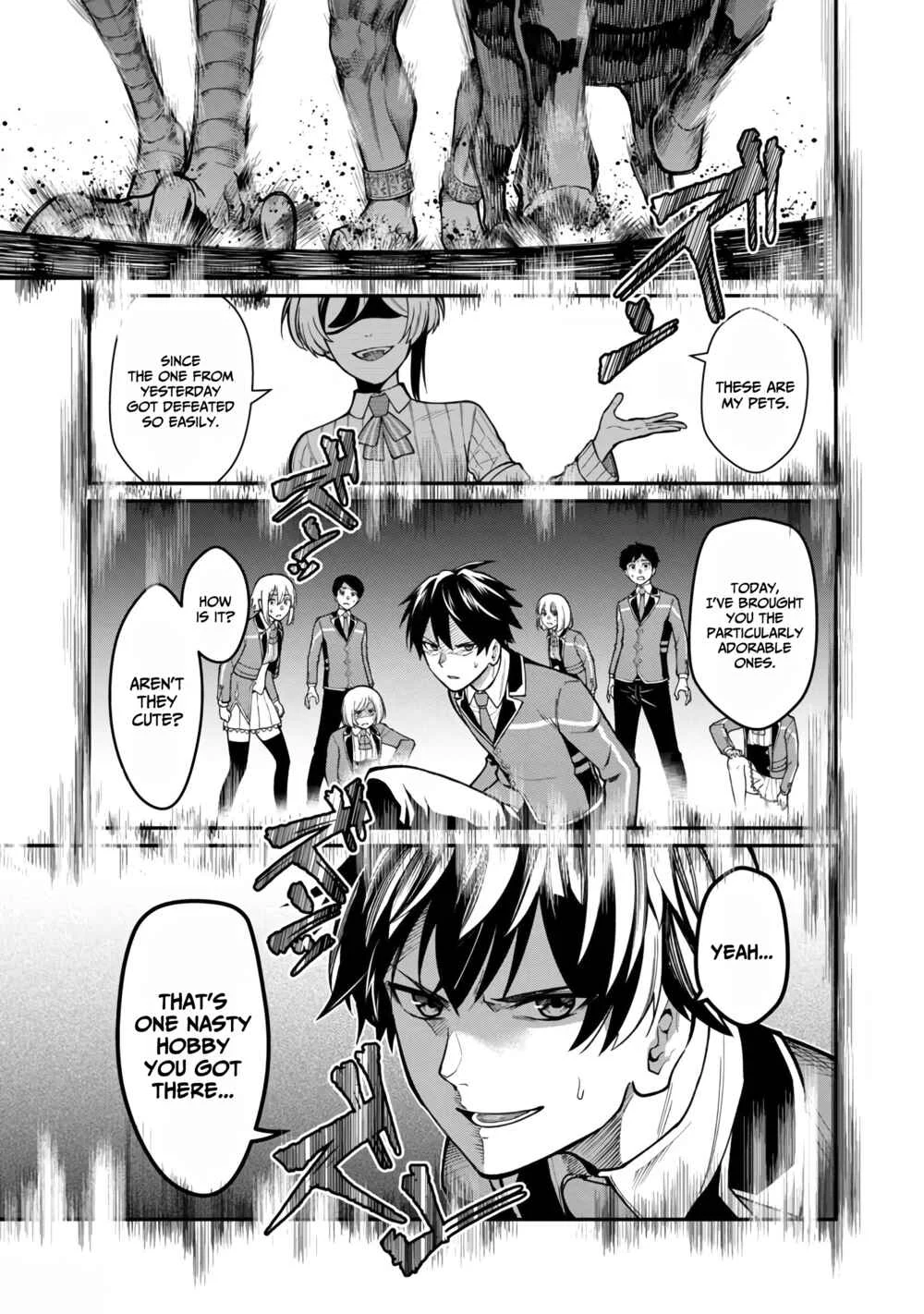 Saikyou no Maou ni Kitaerareta Yuusha, Isekai Kikansha-tachi no Gakuen de Musou Suru Chapter 4 - Page 22