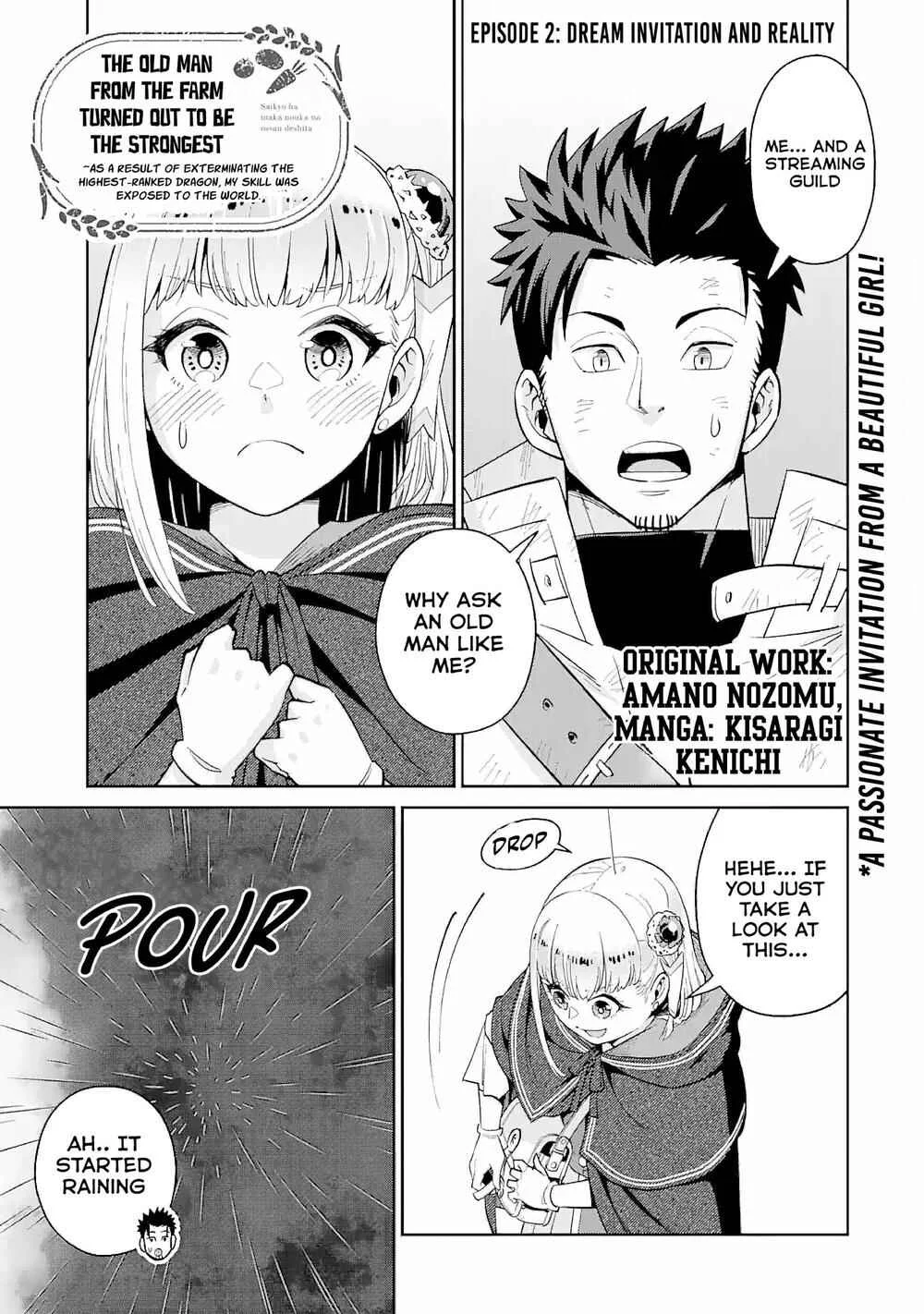 Saikyou wa Inaka Nouka no Ossan deshita ~Saikou Rank no Dragon wo Kujo Shita Kekka, Jitsuryoku ga Sekai ni Baremashita~ Chapter 2.1 - Page 1