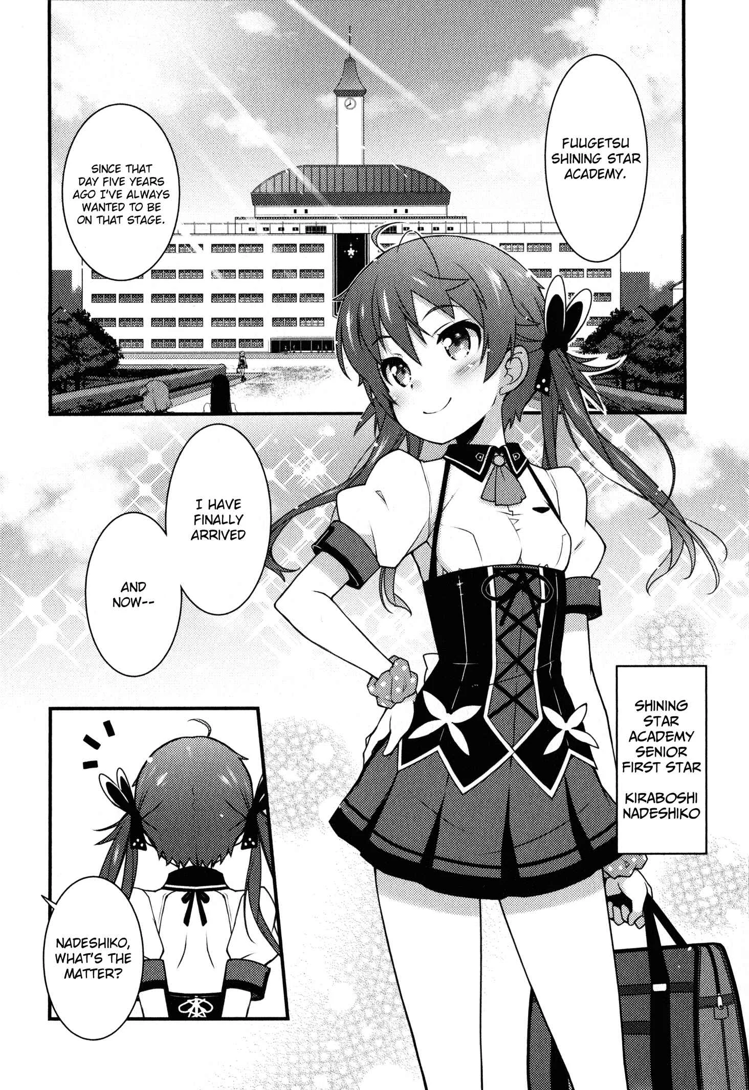 Sakura Nadeshiko Chapter 1: Kiraboshi the Radiant! - Page 4