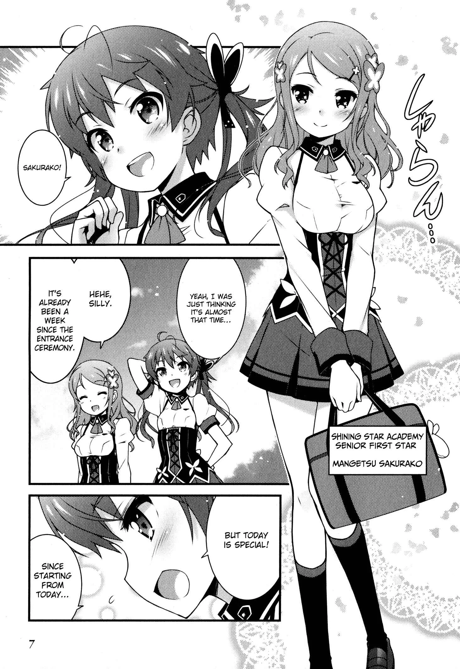 Sakura Nadeshiko Chapter 1: Kiraboshi the Radiant! - Page 5