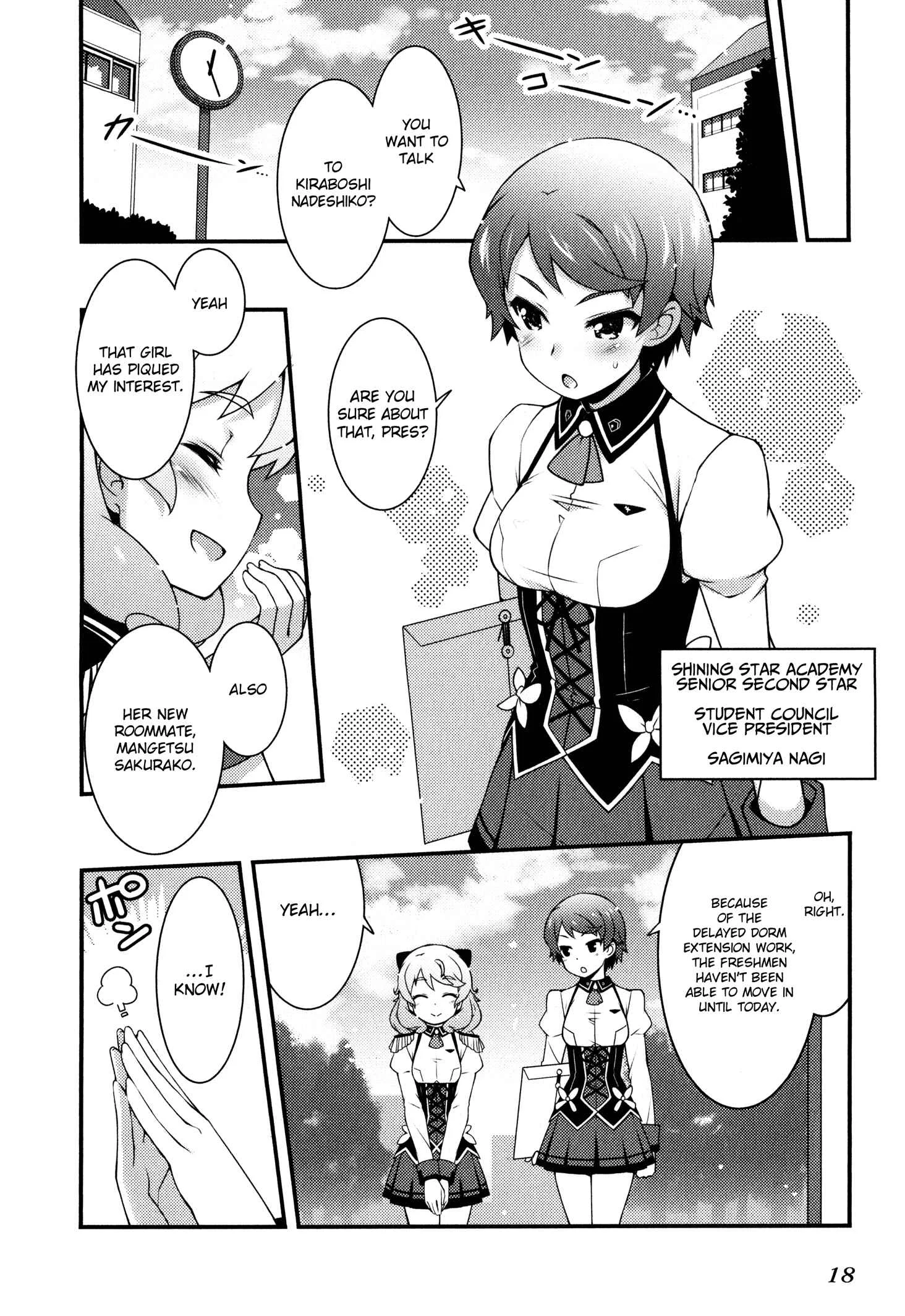 Sakura Nadeshiko Chapter 1: Kiraboshi the Radiant! - Page 16