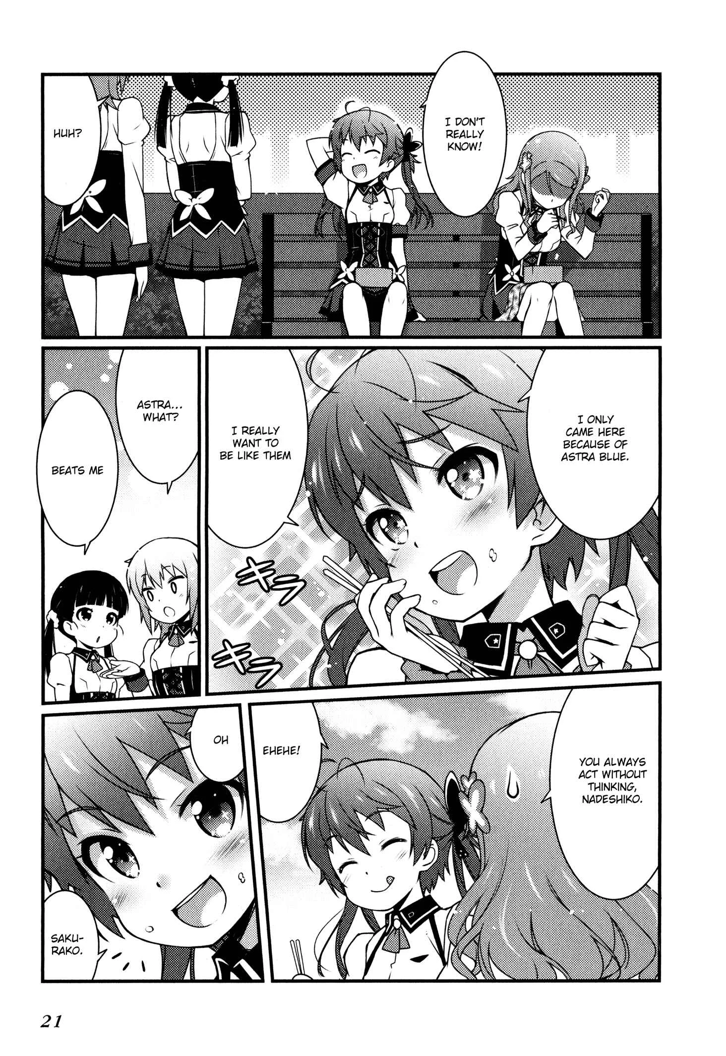 Sakura Nadeshiko Chapter 1: Kiraboshi the Radiant! - Page 19