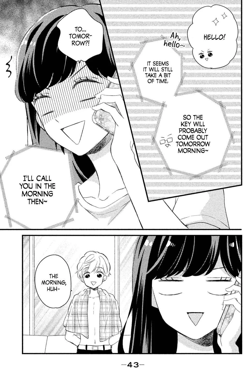 Sakuraba-san Can't Be Stopped! Chapter 5: Mei-chan Wants to Take Care of Him! - Page 43