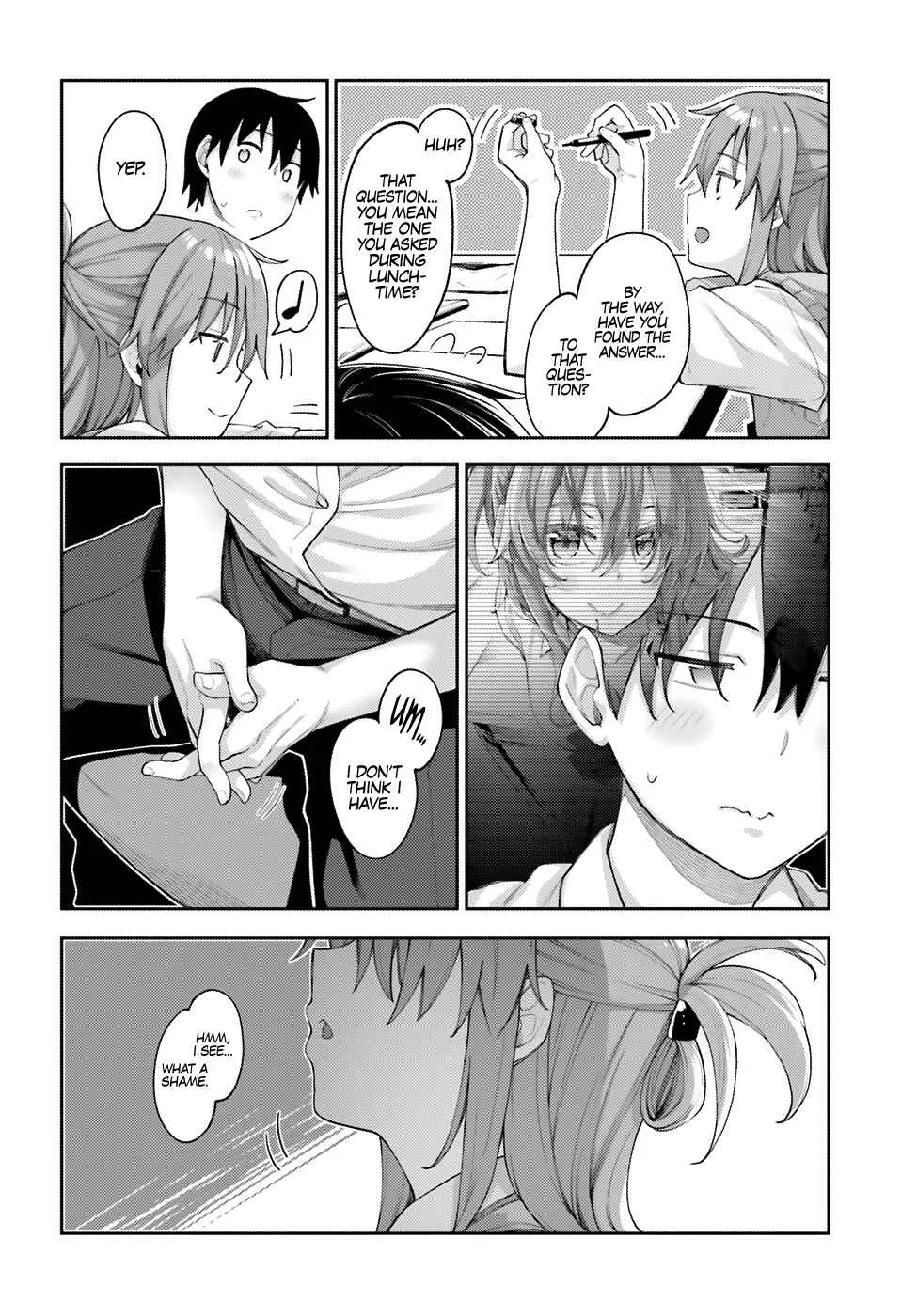 Sakurai-san wa Kizuite Hoshii Chapter 2: I Can't Answer - Page 7